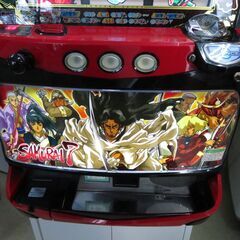 パチスロ実機 サムライ7 コイン不要機付き スロット機|江別市の