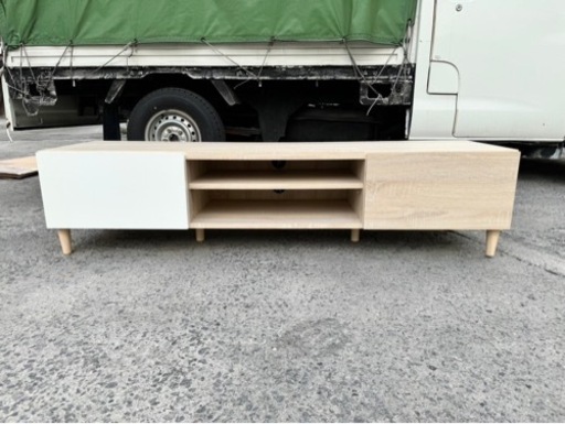 家具 収納家具 テレビ台 ローボード 幅148cm 木製 北欧 脚付き 収納 引き出し 新生活 一人暮らし 収納家具 テレビボード テレビ台 No.【2745】