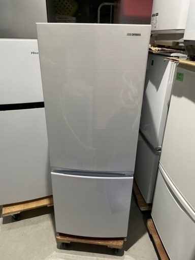【値下げ！！】愛知近郊配送無料 アイリスオーヤマ　154L冷蔵庫　IRSN-15A-WE 2021年製