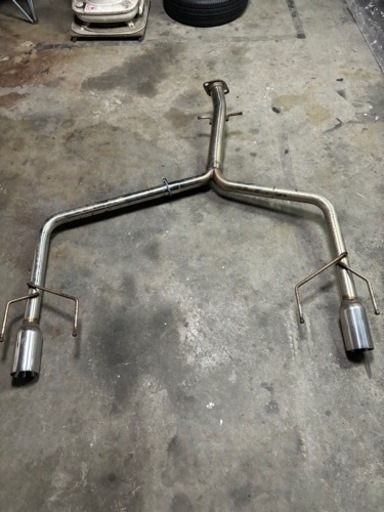 18クラウン　リアピース　マフラー