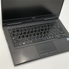 軽量 薄型 タッチパネル付 ノートPC 13.3型 NEC PC-GN254U1GA 第7世代 i5 8GB 高速SSD 無線 Bluetooth webカメラ Windows11 Office済の画像