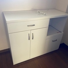 ニトリ キッチンカウンター コパン 食器棚