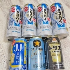 【決まりました】お酒7本 ビールや酎ハイ