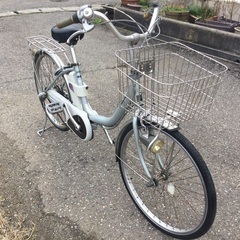 電動自転車　ナショナル　パナソニック　vivi  24インチ　の画像