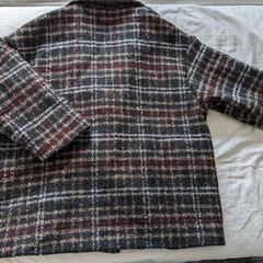 【美品】値引中　コート　ジャケット　チェック柄　オーバーサイズの画像