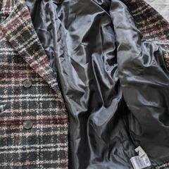 【美品】値引中　コート　ジャケット　チェック柄　オーバーサイズの画像