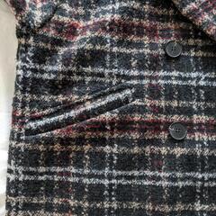 【美品】値引中　コート　ジャケット　チェック柄　オーバーサイズの画像