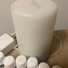 無印アロマディフューザーとアロマオイルセットの画像