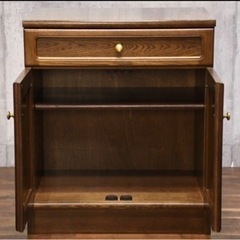 karimoku カリモク 小型 キャビネット サイドボード 収納棚 チェスト karimoku カリモク 収納棚 サイドボード キャビネット チェスト レトロ