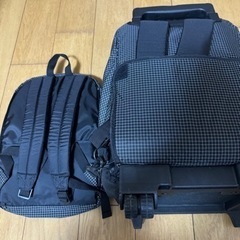 キャリー&デイパック5wayバッグ ブラック容量39Lの画像