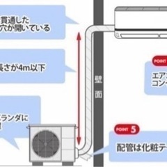 標準取付費込み❗️三菱エアコン6畳用〜の画像