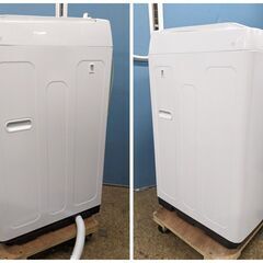 【高年式】 Hisense 全自動電気洗濯機 6.0kg 2023年製 HW-T60H ステンレス槽 簡単予約 コンパクトの画像