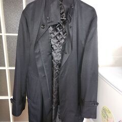 中古☆ビジネスコート☆ブラック☆冬用厚手の画像