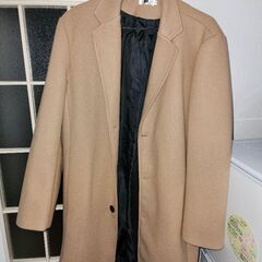 中古☆コート☆キャメル、ベージュ☆冬用厚手の画像