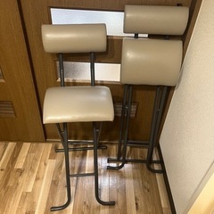ニトリ　NITORI ハイチェア　シャム　モカ　2脚セット