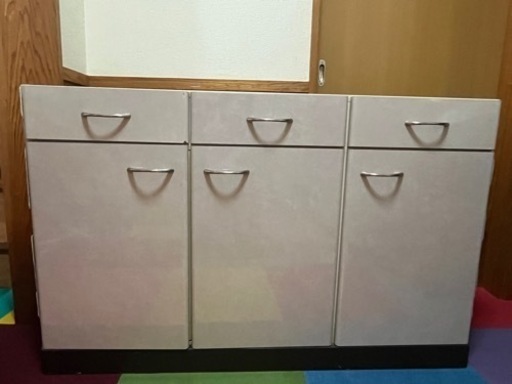 お引渡完了　家具　収納　キッチンカウンター
