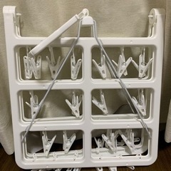 【譲り先決定】生活雑貨 洗濯用品 丸ハンガー、角ハンガー