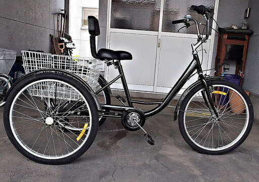 三輪自転車  新品同様品　5．6回使用のみ