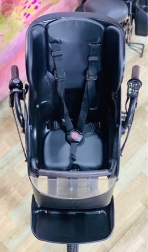 ①6071子供乗せ電動アシスト自転車3人乗りYAMAHA 20インチ良好バッテリー