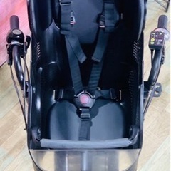 ①6081子供乗せ電動アシスト自転車3人乗りYAMAHA 20インチ良好バッテリーの画像