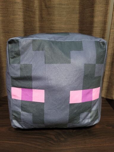 【新品タグ付き】マインクラフト　超BIGフェイスクッション　エンダーマン