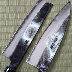 包丁・鎌の柄替え、修理の方法、研ぎ方教室の画像