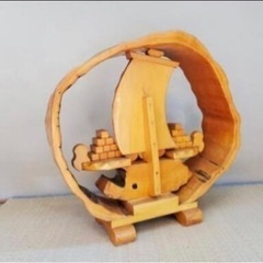 木工細工　宝船　の画像