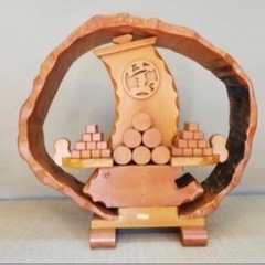 木工細工　宝船　の画像