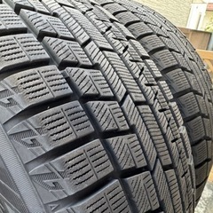 30系アルファード☆スタッドレスタイヤ＆アルミ4本セット(サイズ:18インチ)の画像