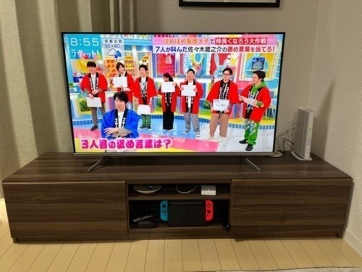 43V TCLテレビとテレビ台
