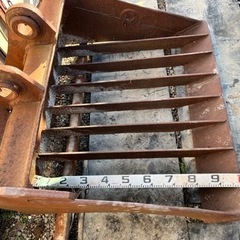 スケルトンバケット　バックホウ・ユンボ用の画像