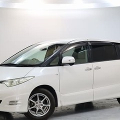 フリップダウン付き！トヨタ　エスティマ【自社ローンのオトロン】