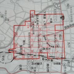 【あげます】大森小学校区　校区地図の画像
