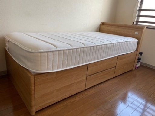 家具 ベッド シングルベッド