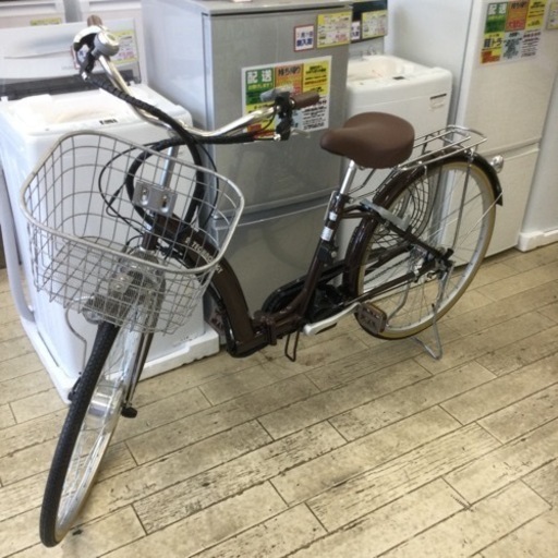 中古自転車3333 前後タイヤ新品！ マウンテンバイク 26インチ 7