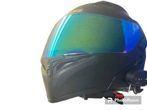 Jiekai ヘルメットフルフェイス Lサイズ　インカム付き