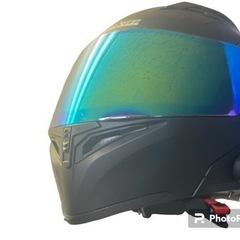 Jiekai ヘルメットフルフェイス Lサイズ　インカム付き
