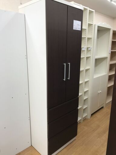 ★ジモティ割あり★ ニトリ ワードローブ ブラウン H191×W59×D54 クリーニング済み KJ4575