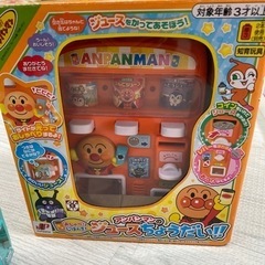 アンパンマン　自動販売機　おもちゃ　３点の画像