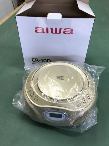 【決まりました】☆aiwa CDラジオプレイヤー　未使用品