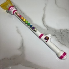 ☆値下げ☆K2403-285 フレッシュプリキュアセット 中古 バンダイキュアスティック 2008 通電確認済み お片付けBOX フィギュアの画像