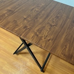 【新品】家具　折りたたみ　ダイニングテーブルの画像