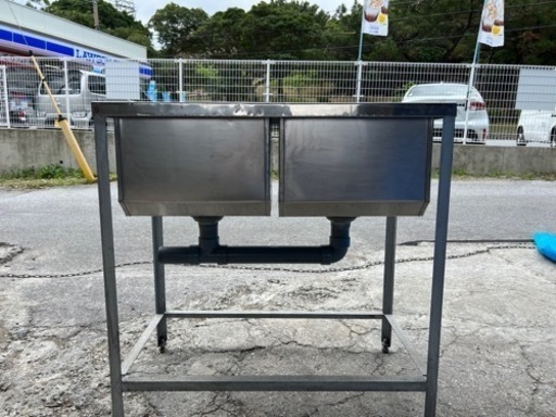 【‼️訳あり品‼️】二層シンク　飲食店様　オススメ