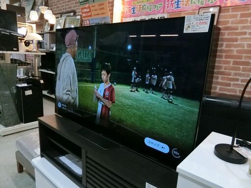 ソニー 55型テレビ ブラビア KJ-55A8F 4K 有機ELパネル 2019年製 【モノ市場東海店】141