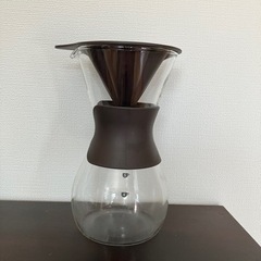 ドリッパー付　iwaki コーヒーピッチャーの画像