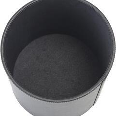 ゴミ箱 ブラック 高さ22×幅20.5×奥行20.5cmの画像