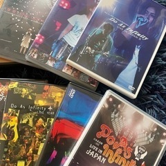 ライブDVDたくさんの画像