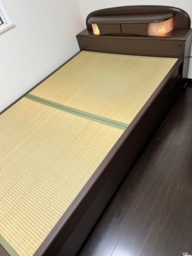 家具 畳ベッド セミダブルベッド