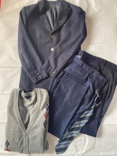 芳泉高校男子制服　着用期間全て一年間