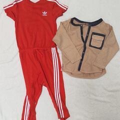 服　100　男の子　ブランド品 まとめ売りの画像